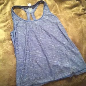 Razor back work out shirt